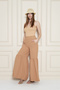 Women's Drawstring Detail Aerobin Casual Pants 700-3763 - 2