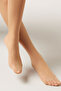 20 Den Matte Skin Color & Matte Black Double Layer Women's Pantyhose - 5