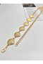 Mussel Figured Chain Belt Women's Belt Dress Belt Waist Belt Body Belt - 4