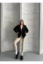 Women's Oversize Zippered & Hooded Sweatshirt