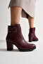 Zippered Short Women's Boots with Stylish Buckle Accessories - 7