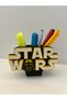 Space Themed Desktop Pen Holder - Collectible Organizer