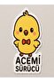Beginner Driver Car Sticker 15 X 15 cm (Sticker)