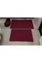 Vndk Jute, Wicker, Bath Mat Set, Bathroom Basket Set, Mat Set Toilet Seat Set Bath Set - 4