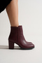 Casual Stylish Slim Zippered Short Women's Boots - 4