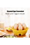 Egg Cooker,Egg Poacher,Microwave Egg Cooker,Boiled Egg Timer,Hard Boiled Egg Maker,Egg Steamer Cooke - 4