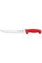 Professional Boning Knife with Stainless-Steel Blade and Red Polypropylene Handle 6"