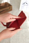 Stylish Genuine Leather Women's Wallet with Coin Compartment and Snap Closure - 5