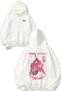 Neon Genesis Evangelion 5 Design Back Printed White Hooded Sweatshirt