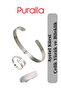 Ayatul Kursi Steel Bracelet and Ring - Silver Color - 3