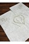 Laced Heart Prayer Rug, Matching Couple Prayer Rugs with Prayer Beads, Bride and Groom Gift Box, Dowry Box - 2