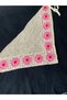 Honeybee Ateli̇er Vintage Motif Knitted Bandana - 3