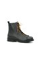 Genuine Leather Rubber Sole Zippered Women's Boots - B617310 - 2