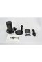 USB Gaming Condenser Microphone in Black Pink White Colors for Streaming and Recording - 4
