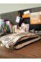Handmade Toile De Jouy Patterned Tablet Bag 11Inch Casual Strapless Women's Handbag - 3