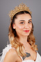 Aria Romantic Special Design Bridal Crown Henna and Wedding Hair Accessory
