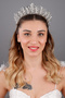 Lara Special Design Bridal Crown and Henna Accessory Wedding Evening Dress Princess Crown - 5