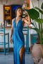 Indigo Color Aphrodite Hair Braided Muslin Dress - 4