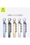 Metal Frame iPhone 17 Pro/17 Pro Max Compatible Metal Cosmic / Silver Gray Silver Camera Lens Protector - 4