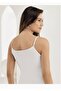 Tutku-Women's White Rope Strap Undershirt m by New Season (4 Pieces Economic Package) - 2