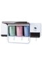 Toothbrush and toothpaste organizer, White / Gray - 6