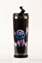 Stitch Decorated Steel Mug Thermos - 360 ml |   Leak-Proof Lid, Steel Inner Bowl, 19 cm
