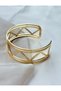 Steel Roman Handcuff Bracelet - 2