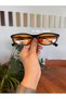 Miux Mu Orange Sunglasses with Metal Accessories Miux Stylish Unisex Model Uv400 Protection - 4