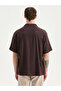Regular Fit Short Sleeve Men's Textured Shirt - 4