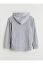Hooded Boys' Zippered Sweatshirt (W5) - 4