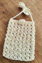 Handmade Straw-Looking Knitted Bag – Magnetic Closure, Summer Shoulder and Beach Bag