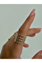 Steel Gold Horizon Ring - 2