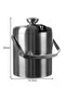 Ice cube container, capacity 1.3 l, Silver - 3