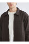 Rmz Gi̇yi̇m Farkiyla Comfortable Fit Men's Shirt Jacket - 4