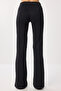 Spanish Leggings Stretchy Modal Leggings Lub0243 Black - 6