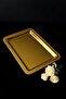 Luxury Gold Rectangular Serving Tray - 2