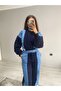 3-Thread Raised Denim Sweatshirt Pants Set - 5