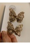 Glittery Butterfly Buckle Set of 2 – Silver, Pink, Purple, Gold Color Options” - 3