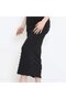 Scuba Fabric Pencil Skirt Black - 2