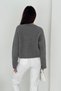 Beard Rope Soft Textured V-Neck Knitwear Cardigan Aw25Hi0025 - 7