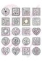 Timeless Lace & Floral Decoupage Patterns – 20X20 cm Large Coloring Book, for Kids and Adults - 6