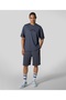 Urban Contemporary Long Bermuda Gray Men's Shorts -221212-Vs517