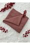 Bambu Kraş Şal Gül Kurusu - 2