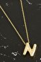N Letter Balloon Necklace