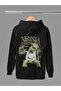 Nirvana Printed Cotton Long Sleeve Ribbed 3-Ply Hooded Rock Sweatshirt
