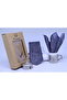 Woven Handkerchief Tie for Men in Gray - 4