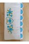 Needlework Embroidered White Color Towel - 2