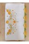 Needlework Embroidered White Color Towel - 2