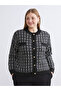 Create Your Style from Uzg Store |   Crew Neck Patterned Women's Knitwear Cardigan - 2