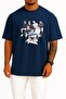 Oversize Bts Sticker N.O -Japanese Ver.- K-Pop, Group Chest Design Unisex T-Shirt